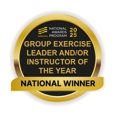 Group Exercise leader and Instructor of the year award